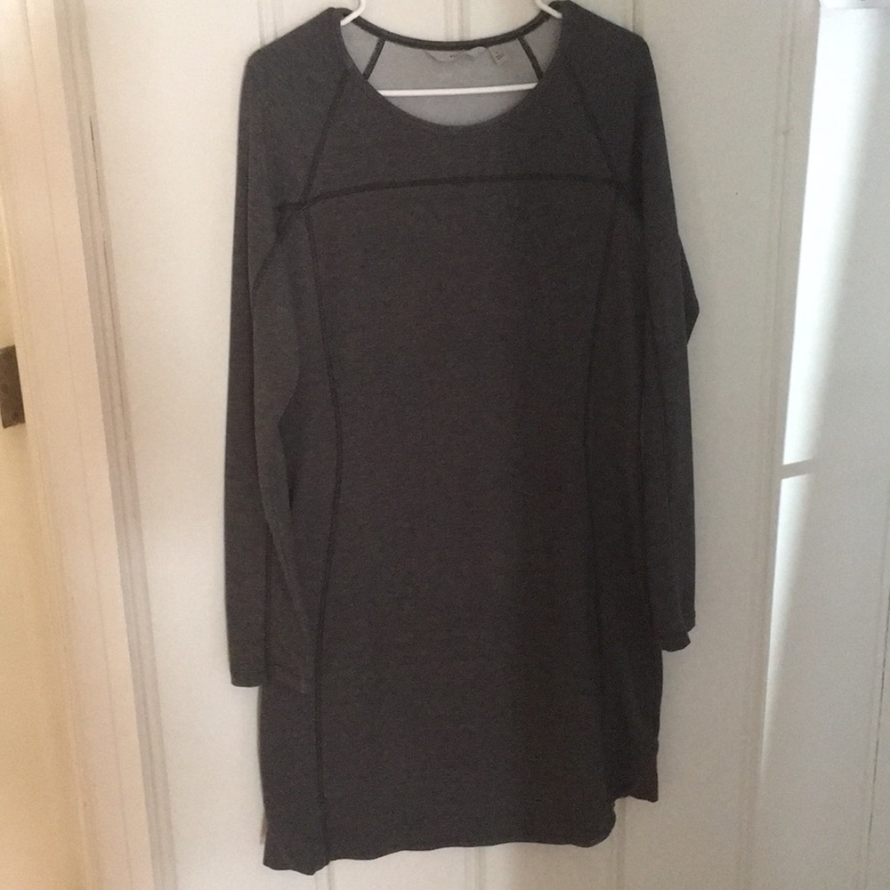 Athleta dress-grey knit